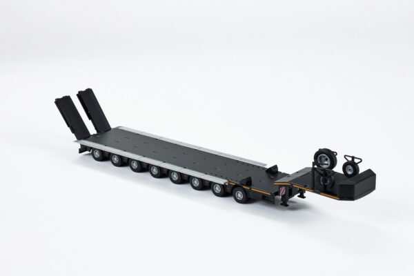 EIGHT-AXIS SEMI-LOW DECK TRAILER-BLACK